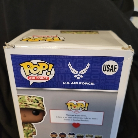 Funko POP! Air Force Airman Vinyl Figure USAF New in Box - Picture 7 of 11